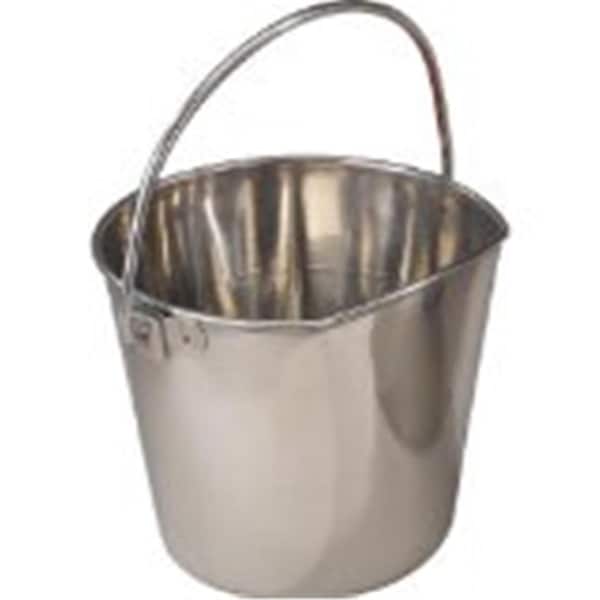 Pro Select Proselect ZT644 04 Stainless Steel Flat Sided Pail 128oz ZT644 04 - main